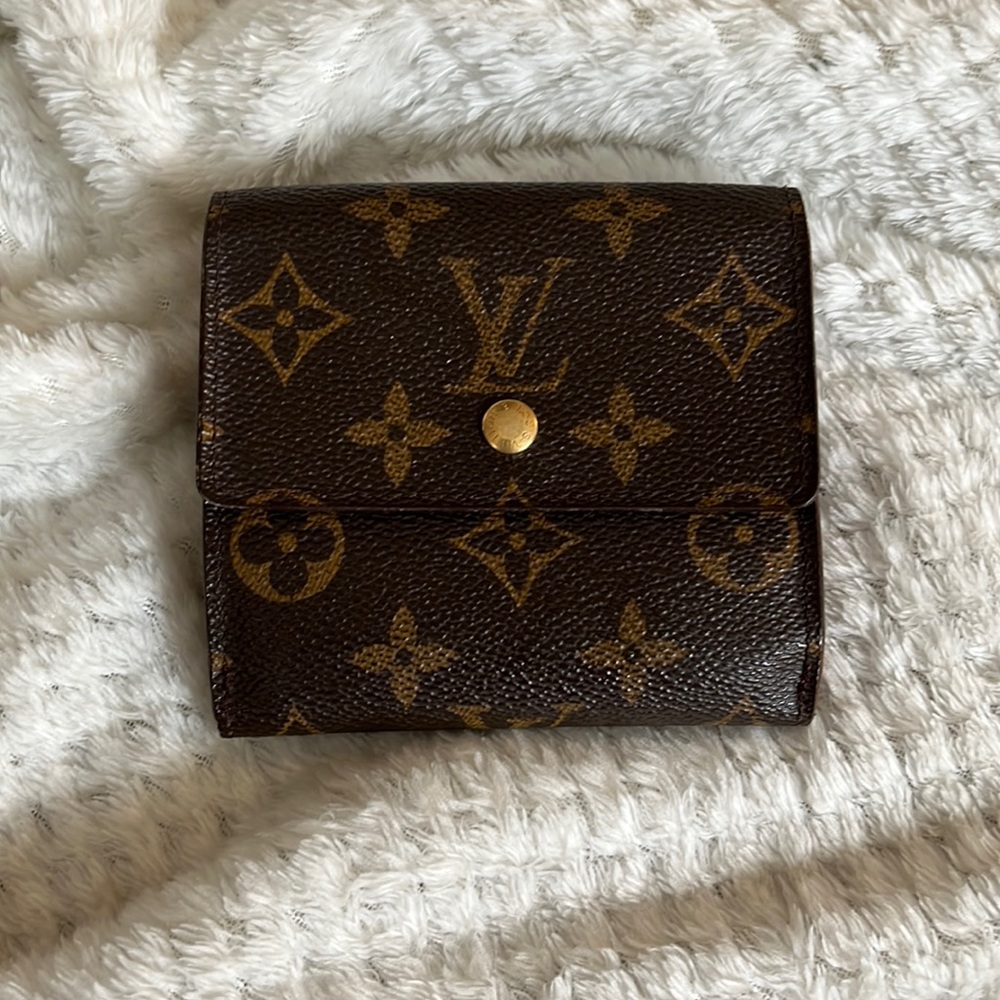 AUTHENTIC LOUIS VUITTON BROWN MONOGRAM WALLET 🤎